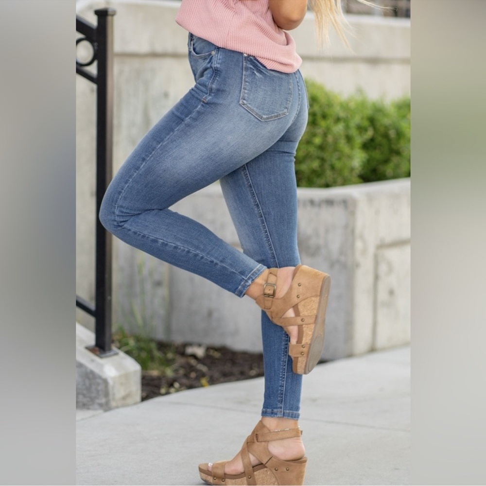 Judy Blue Greeley High Rise Skinny Fit Jeans 13/31